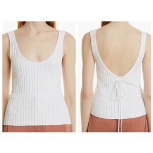 Vince Knit Tie Back Tank  NWT